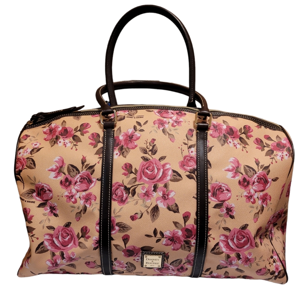 Dooney & Bourke Cabbage Roses Weekender Bag